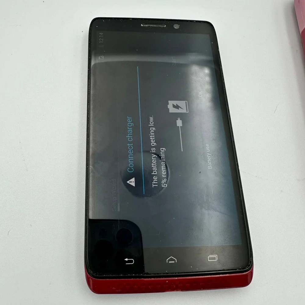 Motorola Droid Ultra XT1080 Verizon Red Smartphone 16GB Tested working